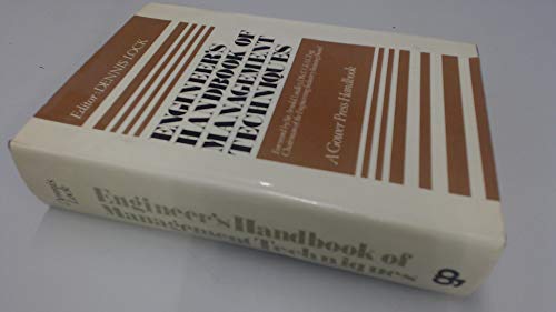 Imagen de archivo de Engineer's Handbook to Management Techniques a la venta por Goldstone Books