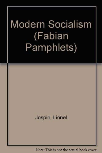 9780716305927: Modern Socialism (Fabian Pamphlet)