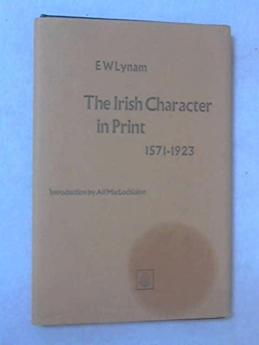 

The Irish Character in Print 1571-1923