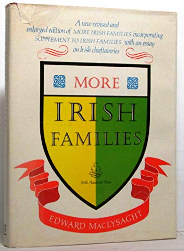 Imagen de archivo de More Irish Families a la venta por HPB-Red