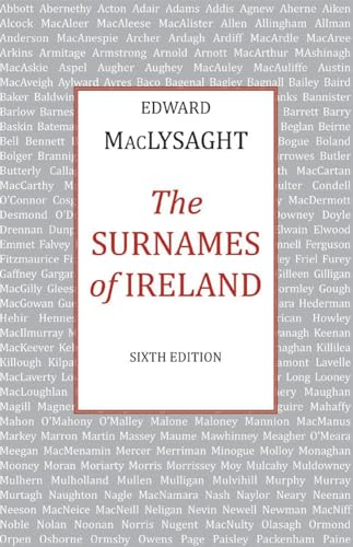 9780716523666: Surnames of Ireland