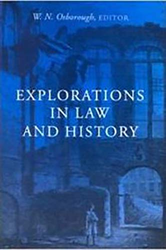 Imagen de archivo de Explorations in Law and History (Irish Legal History Society) a la venta por Tall Stories BA