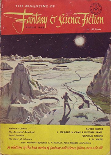 Imagen de archivo de The Magazine of Fantasy and Science Fiction, August 1952 a la venta por Irish Booksellers