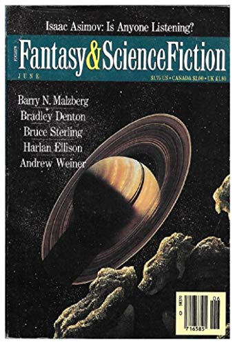 Stock image for The Magazine of Fantasy & Science Fiction, June 1988 for sale by Bayside Books