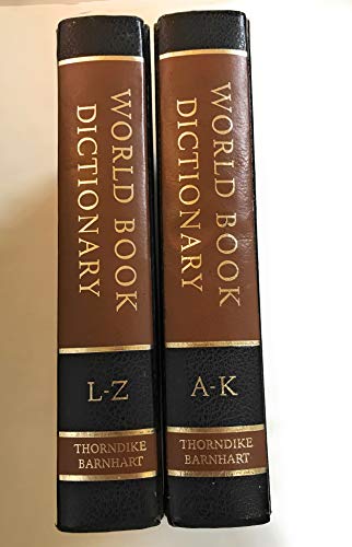 Beispielbild fr The World book dictionary zum Verkauf von Gulf Coast Books