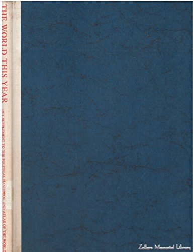 9780716604716: World Book Year Book 1971