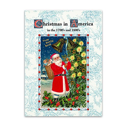 9780716608080: Christmas in America in the 1700's and 1800's