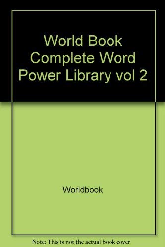 Image d'archives pour The World Book Complete Word Power Library (2 Volumes) mis en vente par Half Price Books Inc.