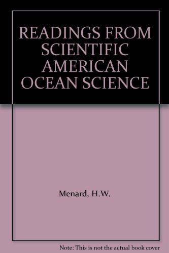 Stock image for Ocean Science: Readings from Scientific American for sale by Lowry's Books