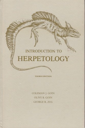 Beispielbild fr Introduction to Herpetology zum Verkauf von Better World Books