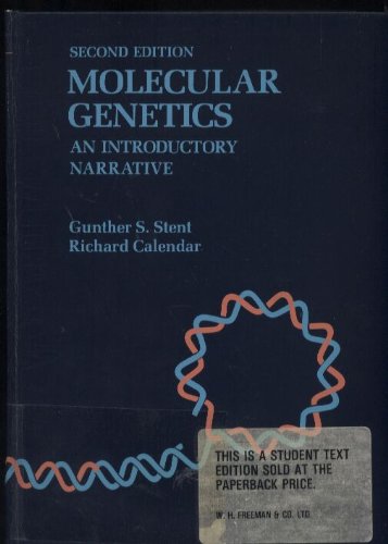 Beispielbild fr Molecular Genetics : An Introductory Narrative zum Verkauf von Better World Books