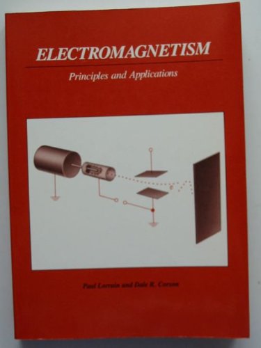 Imagen de archivo de Electromagnetism: Principles and Applications a la venta por HPB-Red