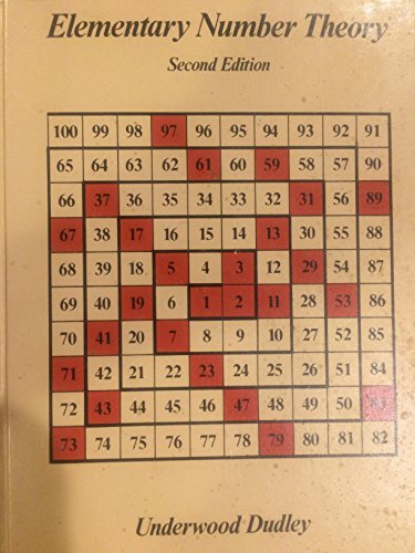 Imagen de archivo de Elementary Number Theory a la venta por ThriftBooks-Atlanta