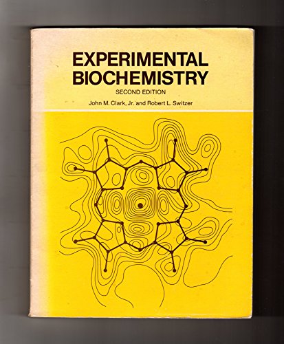 Beispielbild fr Experimental Biochemistry zum Verkauf von Wonder Book