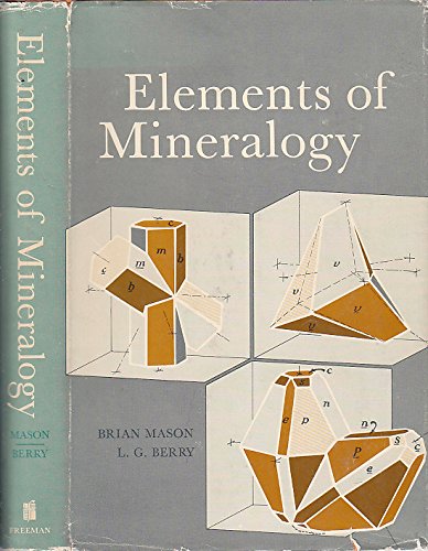 Beispielbild fr Elements of Mineralogy zum Verkauf von Wonder Book