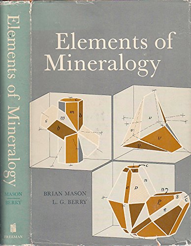 Stock image for Elements of Mineralogy for sale by Better World Books: West