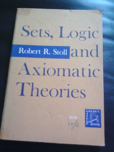 Stock image for Sets Logic and Axiomatic Theories Edition for sale by ThriftBooks-Atlanta