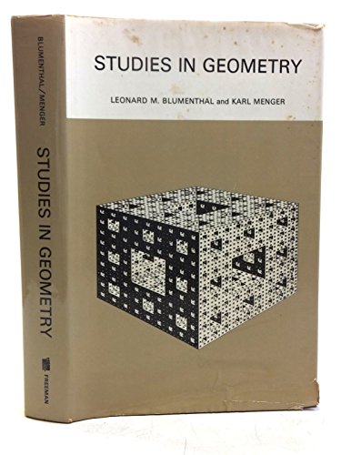 Imagen de archivo de Studies in Geometry a la venta por SmarterRat Books