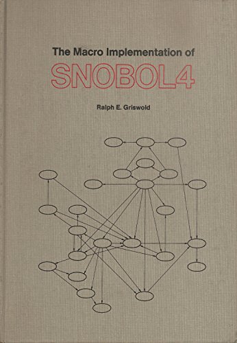 Stock image for The Macro Implementation of SNOBOL4 for sale by Better World Books Ltd