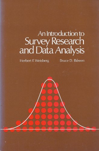 Stock image for An Introduction to Survey Research and Data Analysis for sale by Wonder Book