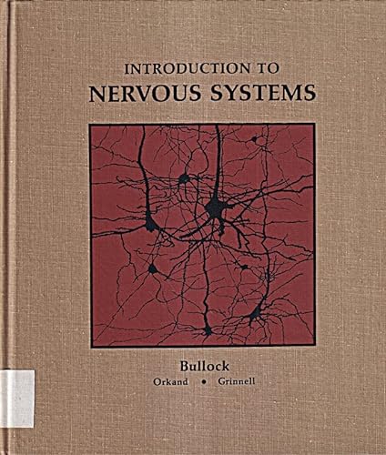 Imagen de archivo de Introduction to nervous systems (A Series of books in biology) a la venta por Wonder Book