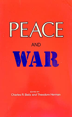 Beispielbild fr Peace and War zum Verkauf von Wonder Book