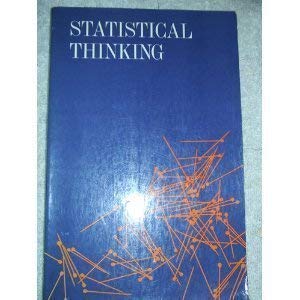 Beispielbild fr Statistical thinking: A structural approach (A Series of books in psychology) zum Verkauf von SecondSale