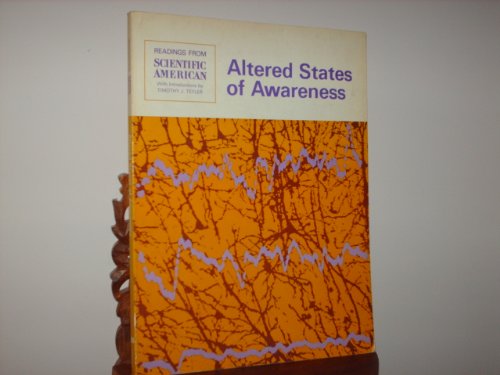 Stock image for Altered states of awareness;: Readings from Scientific American for sale by GoldBooks
