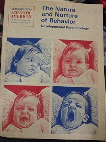 Imagen de archivo de The Nature and Nurture of Behaviour: Readings from "Scientific American" a la venta por WorldofBooks