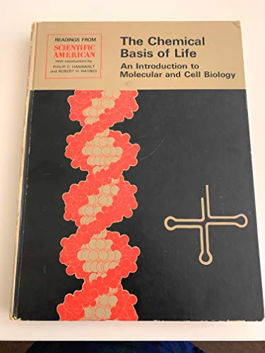 Beispielbild fr The Chemical Basis of Life: Readings from "Scientific American" zum Verkauf von Basement Seller 101