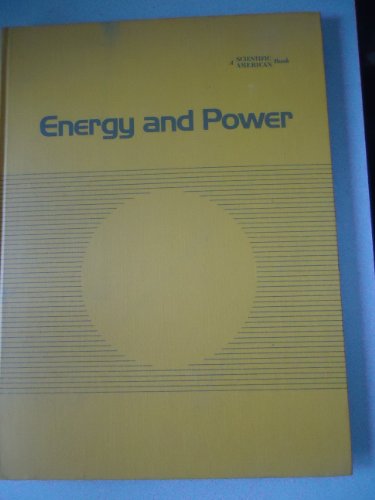 Beispielbild fr Energy and Power zum Verkauf von Better World Books