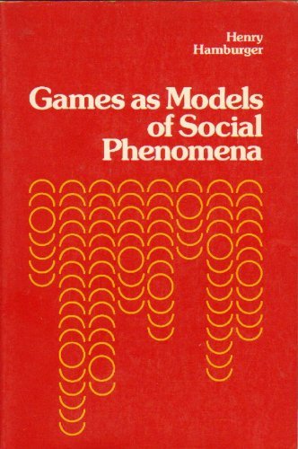 9780716710103: Games as Models of Social Phenomena
