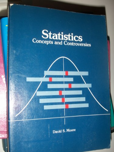 Beispielbild fr Statistics: Concepts and Controversies zum Verkauf von Wonder Book