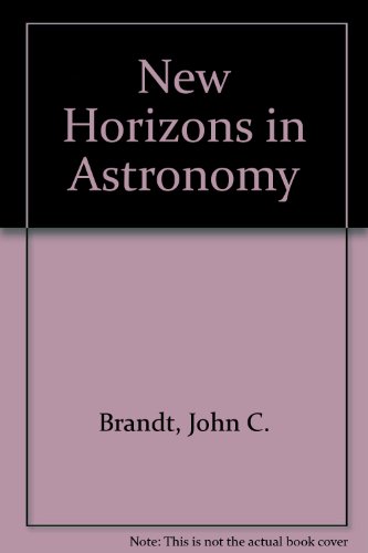 Stock image for New Horizons in Astronomy for sale by Better World Books