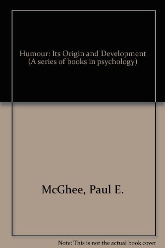 9780716710950: Humour: Its Origin and Development