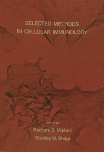 Stock image for Selected Methods in Cellular Immunology for sale by SecondSale