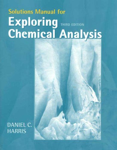 Beispielbild fr Chemical Analysis zum Verkauf von Better World Books