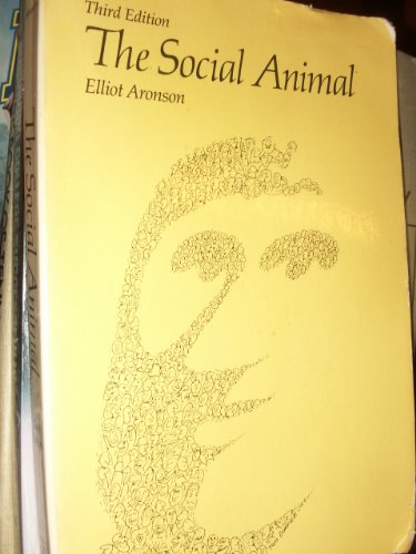 Beispielbild fr The Social Animal (Series of Books in Psychology) zum Verkauf von Wonder Book