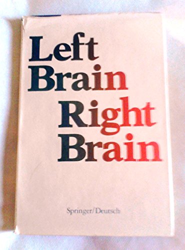 Beispielbild fr Left Brain, Right Brain zum Verkauf von Better World Books