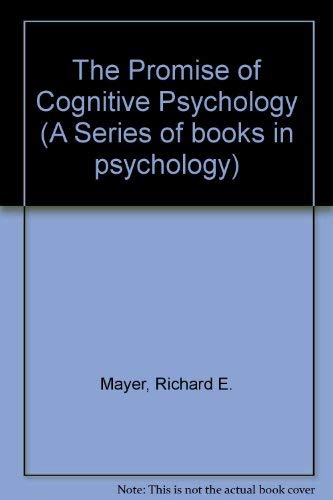 Imagen de archivo de The Promise of Cognitive Psychology a la venta por Better World Books