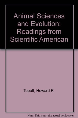 9780716713333: Animal societies and evolution: Readings from Scientific American