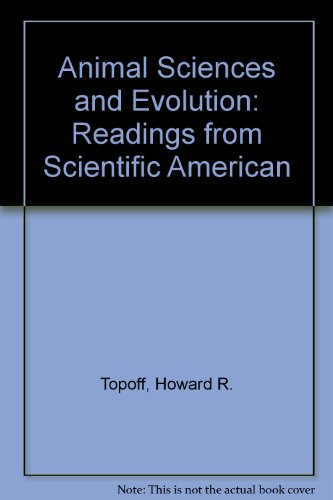 Stock image for Animal Societies and Evolution (Readings from Scientific American) for sale by Wonder Book