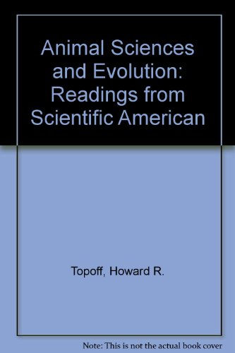9780716713340: Animal Societies and Evolution (Readings from Scientific American)