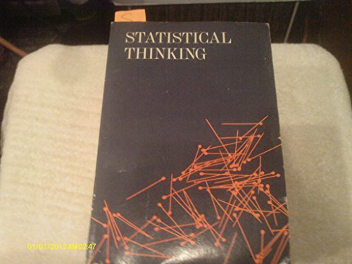 Stock image for Statistical Thinking: A Structural Approach (Series of Books in Psychology) for sale by Wonder Book