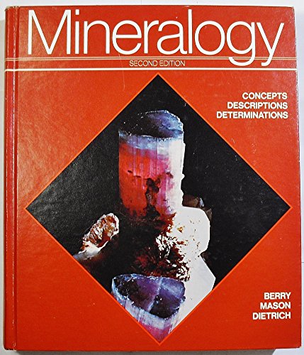 9780716714248: Mineralogy: Concepts, Descriptions, Determinations