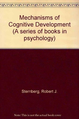 9780716715962: Mechanisms of Cognitive Development