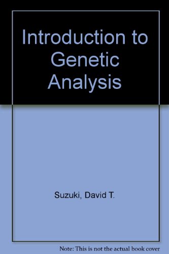 Beispielbild fr Introduction to Genetic Analysis zum Verkauf von Hay-on-Wye Booksellers