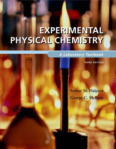 Beispielbild fr Experimental Physical Chemistry: A Laboratory Textbook zum Verkauf von HPB-Red