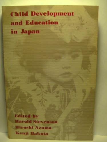 Imagen de archivo de Child Development and Education in Japan (Series of Books in Psychology) a la venta por Ergodebooks