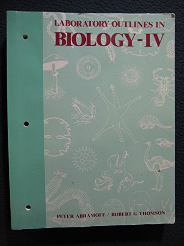 Imagen de archivo de Laboratory outlines in biology--IV a la venta por HPB-Red